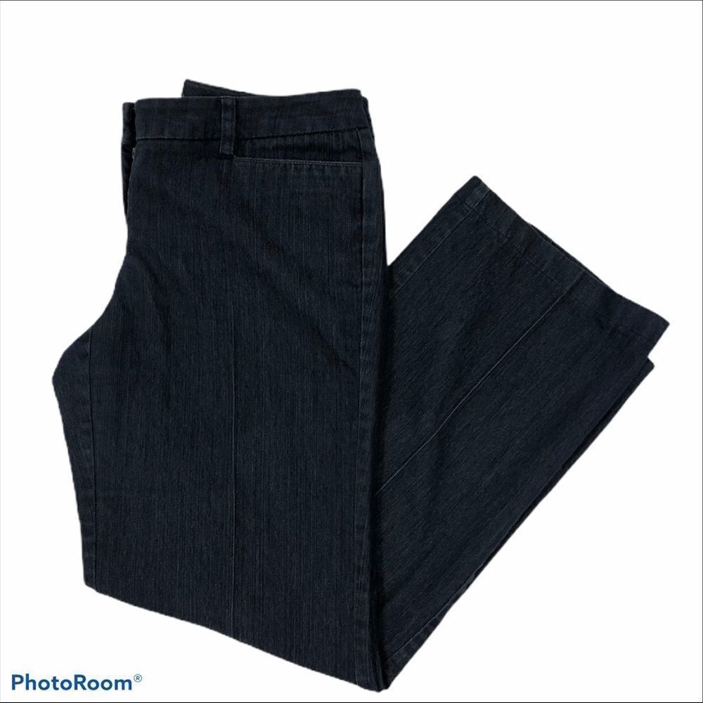 New York and Co Stretch Denim Capris Size 2P
